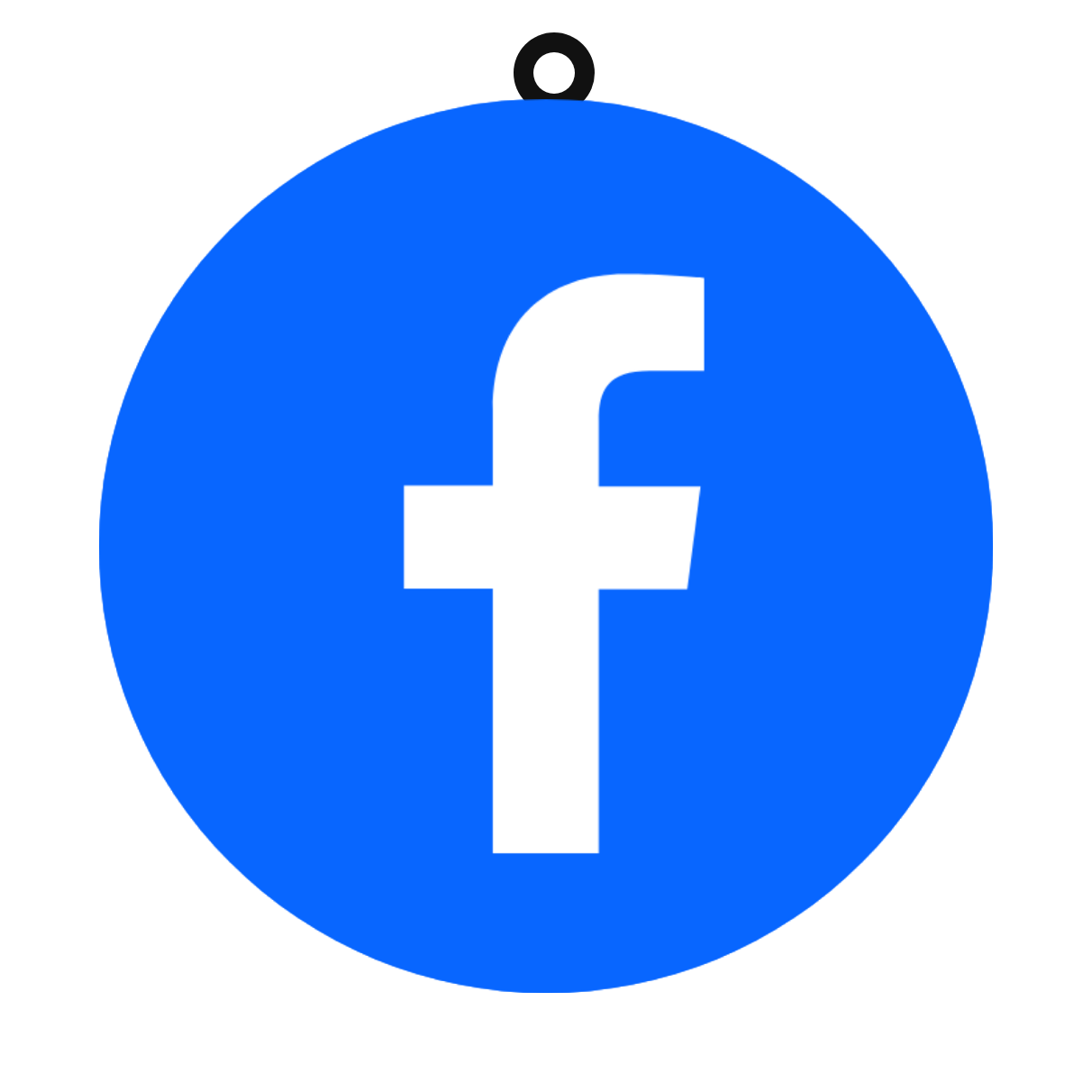 Brelok Facebook NFC
